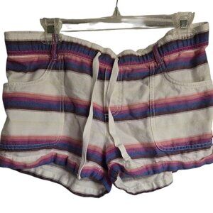 Carve Designs Striped Women's Cotton Shorts Size 8